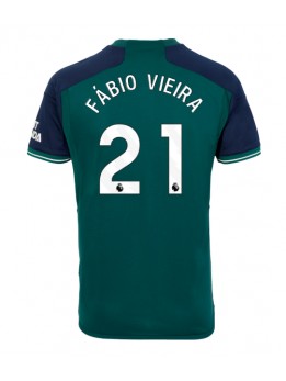 Arsenal Fabio Vieira #21 Ausweichtrikot 2023-24 Kurzarm